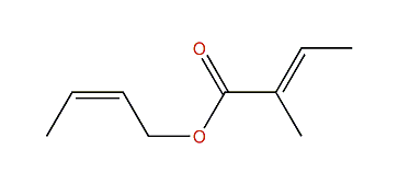 2-Butenyl (Z)-2-methyl-2-butenoate